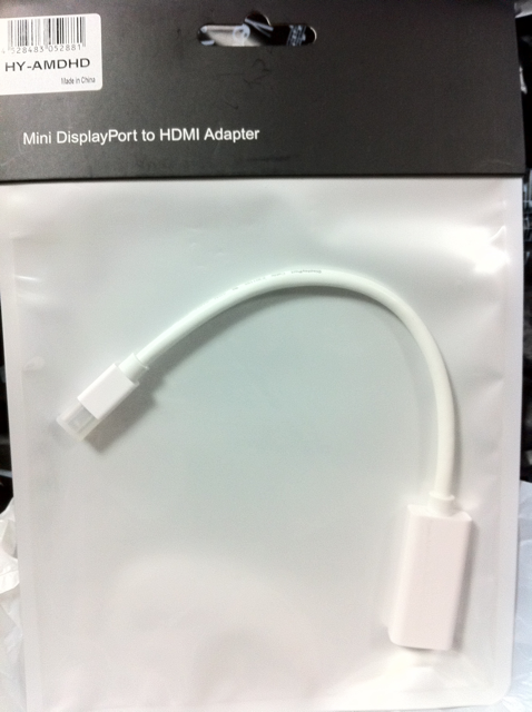 あきばお〜 MiniDisplayPort-HDMI変換ケーブル